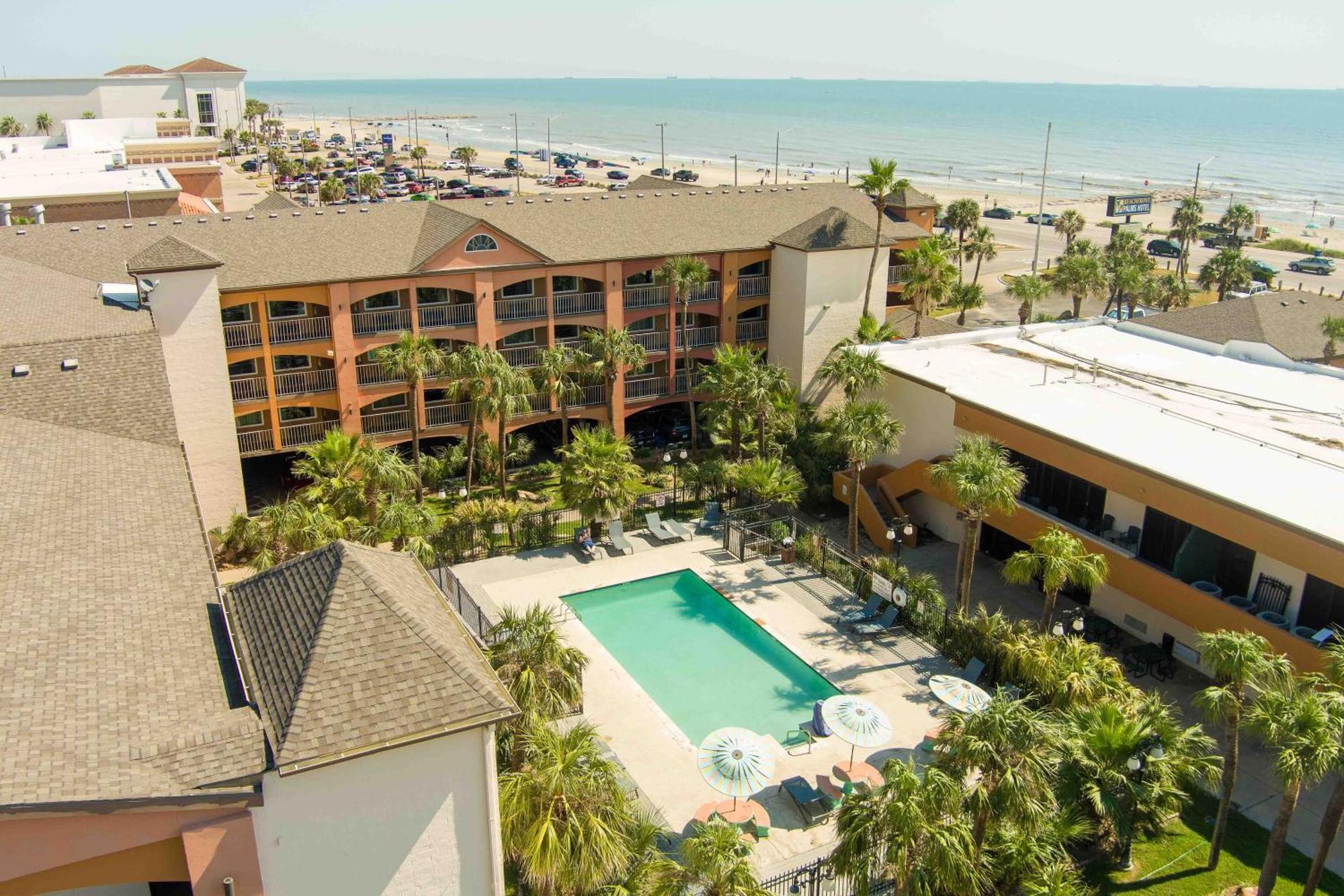 Beachfront Palms Hotel Galveston Exterior photo