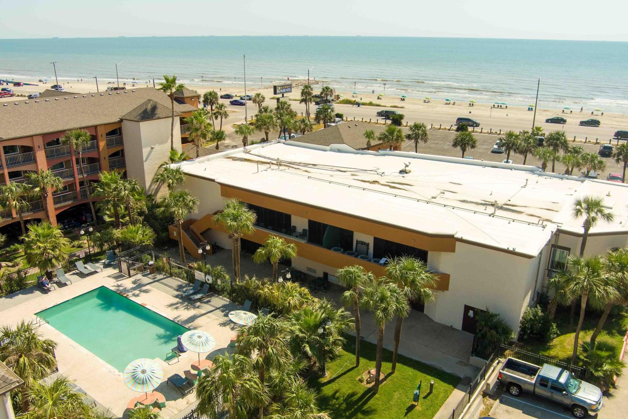 Beachfront Palms Hotel Galveston Exterior photo