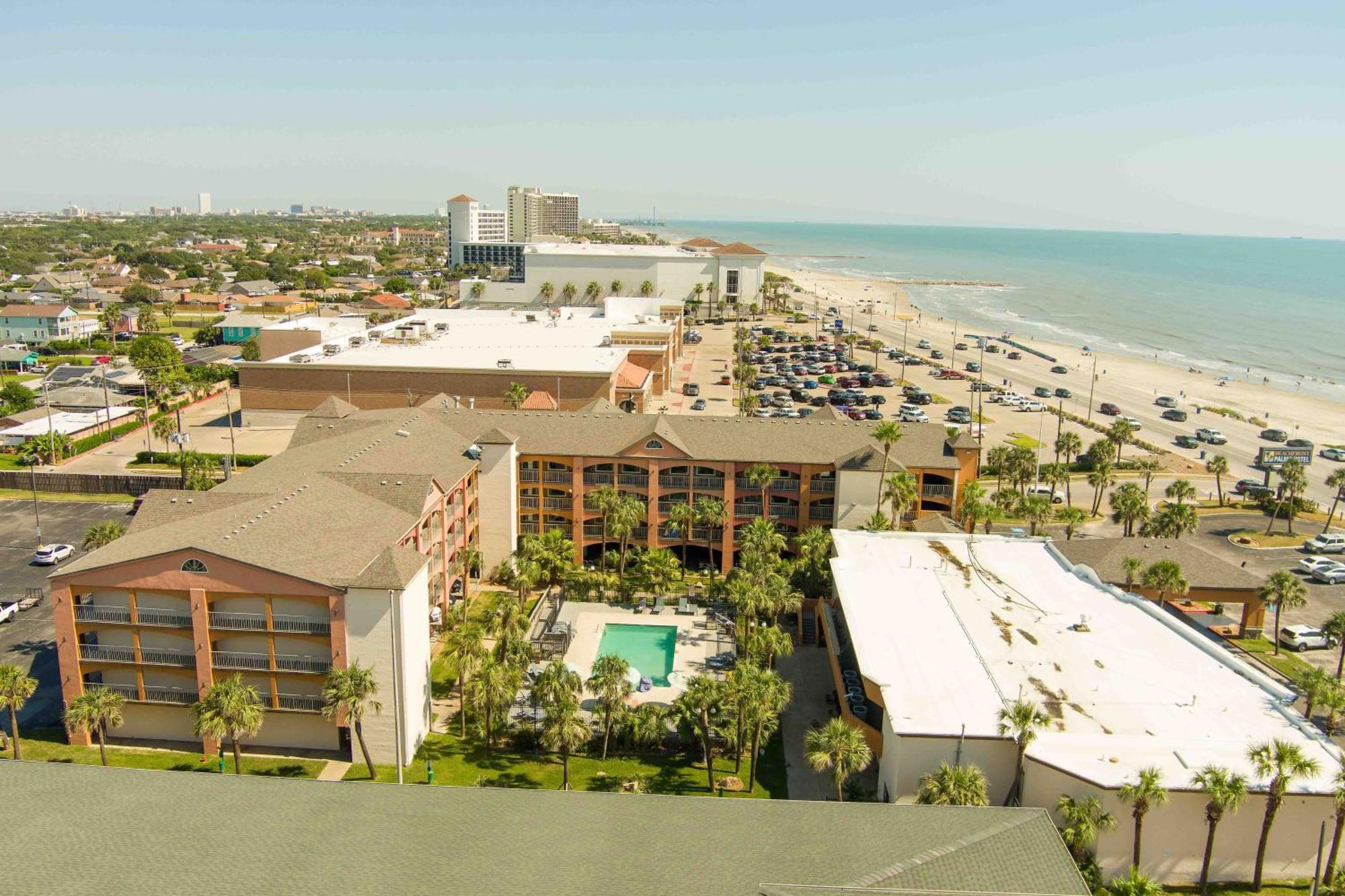 Beachfront Palms Hotel Galveston Exterior photo